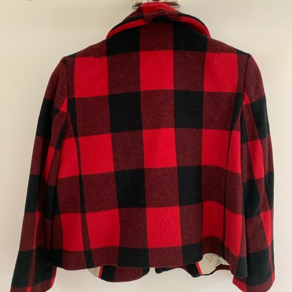 Buffalo plaid button down jacket - Picture 3 of 5
